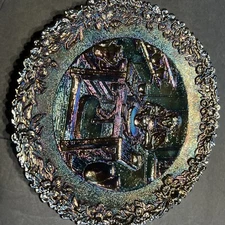 Fenton Vntg 1977 Carnival Glass #8 American Craftsman Series, Skilled Potter