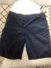 Dickies Shorts Relaxed Fit Pockets Side Pocket Mens Size 38 Navy M5