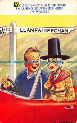 R079907 You can get hold of some smashing souvenirs here in Wales. Bamforth. Wel