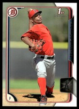 Ricardo Sanchez 2015 Bowman Prospects #BP147 Los Angeles Angels