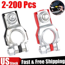 Battery Terminal Connector Top Post Positive Negative Heavy Duty Universal LOT