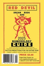 2025 Lucky Red Devil Combination Dream Book & Numerology Guide - Lottery Book