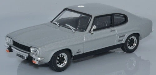 CARARAMA CR041 - 1/43 SCALE FORD CAPRI MK1 SILVER FOX MODEL CAR