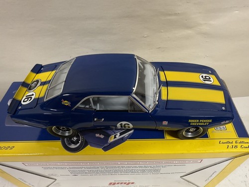 1/18 1967 Sunoco #16 Chevy Z28 Camaro George Follmer Penske Racing DieCast GMP - Picture 8 of 22