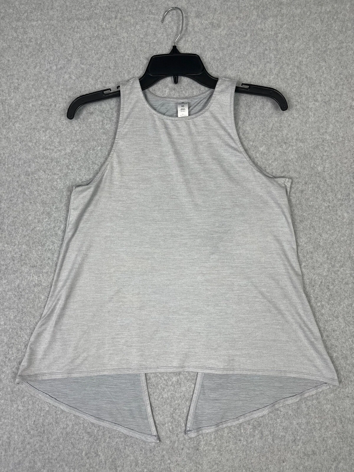 yogalicious overlapped back sleeveless yoga activewear shirt