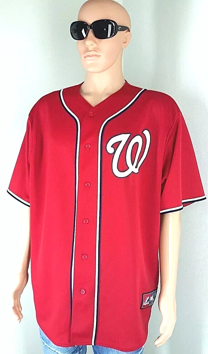 washington nationals red jersey