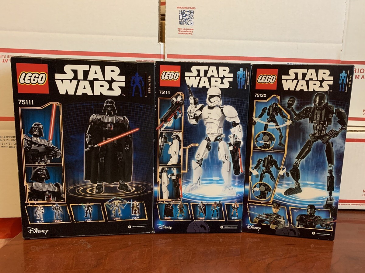 Lego 75111 75114 75120 Star Wars Darth Vader First Order