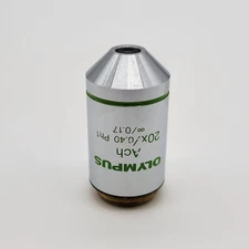 Olympus Microscope Objective Ach 20x Ph1 Phase Contrast