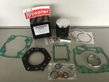 NEW WOSSNER PISTON KIT with GASKETS HONDA CRM250 67.43mm OVER BORE + 1.50 mm