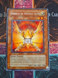 Herald of Orange Light TDGS-EN082 Rare Unlimited YuGiOh Card