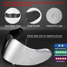 Neotec 2 Helmet Visor Face Shield Replacement for Neotec 2 CNS-3 UV Protection