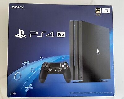 Sony PlayStation 4 Pro PS4 1TB Black, (+++ Control, Headsets