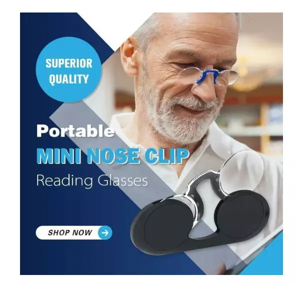Reading glasses that cheap fit on nose