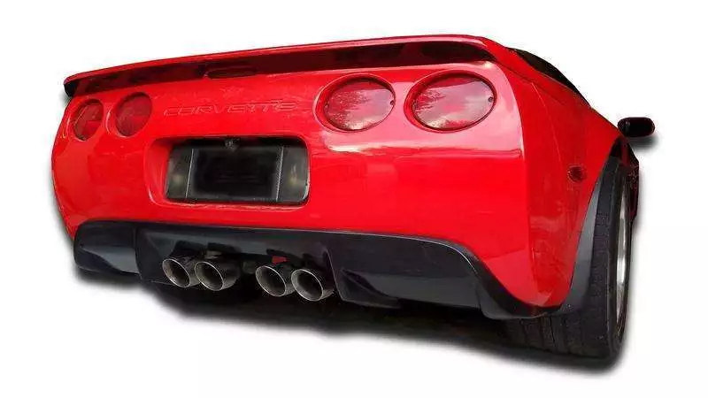 KBD Body Kits Stealth Polyurethane Rear Diffuser Fits Chevy