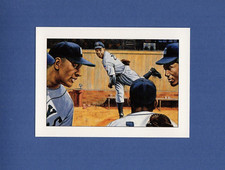 #8 W.FIELDS~E.WALKER~J.JOHNSON Grays ~ 1995 NLBPA Negro League Legends 2.5"X3.5"