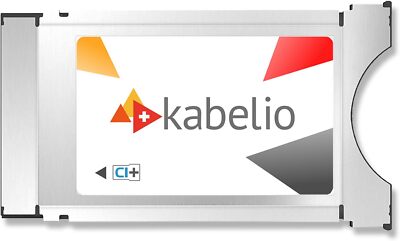 KABELIO CI+ PCMCIA with Subscription 12 Months International TV