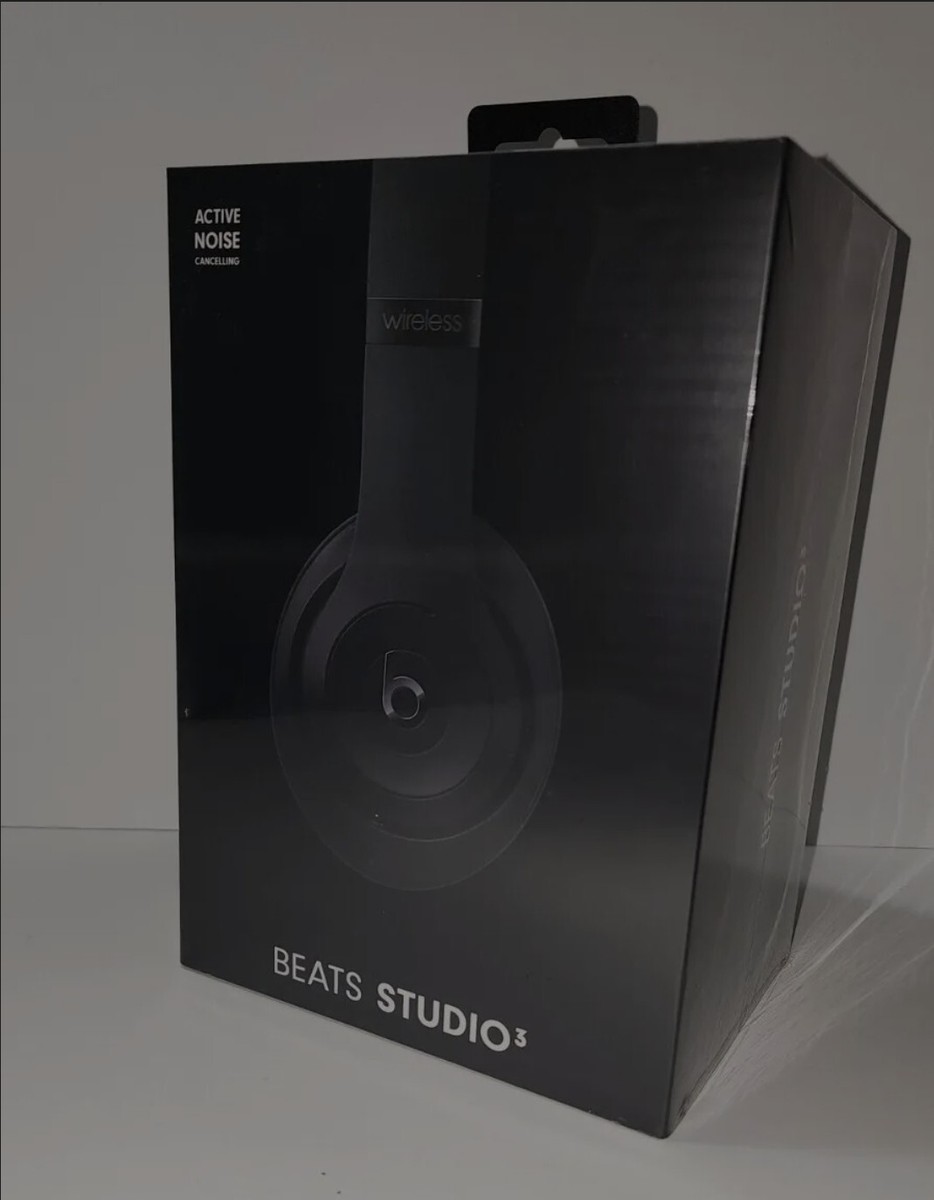 【保証付】beats studio3 midnight black Beats Studio3 Wireless Bluetooth Headphones (Midnight Black