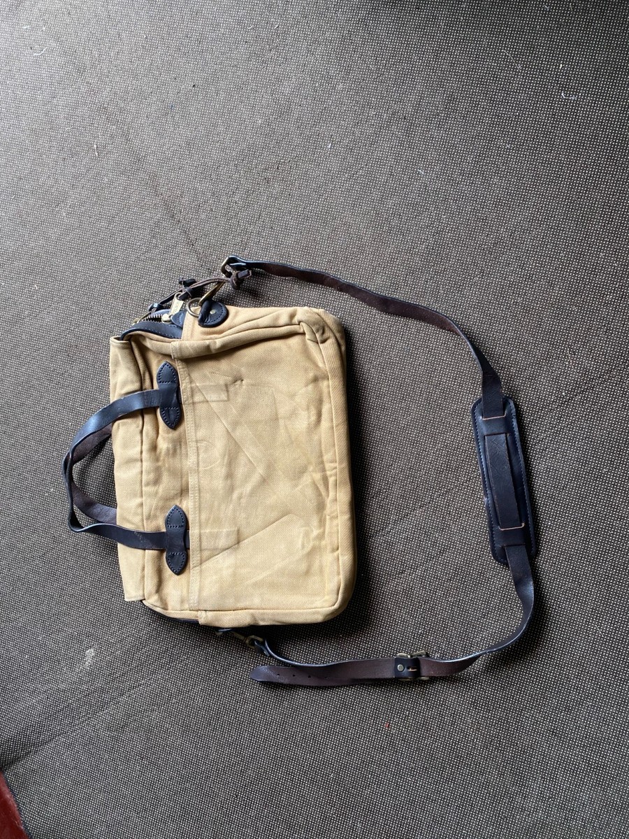 Filson Rugged Twill Briefcase, messanger bag Made in USA Filson Rugged Twill Briefcase, messanger bag Made in USA