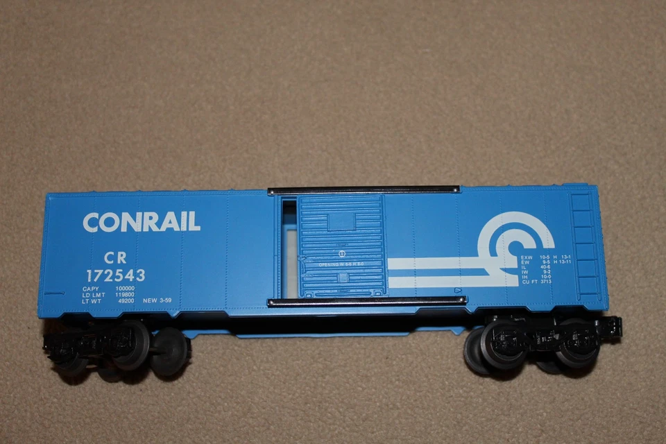 KMT/Frank's Roundhouse  #172543,  Conrail Boxcar, Blue.  L/N.  No Orig box. - Image 2 of 4