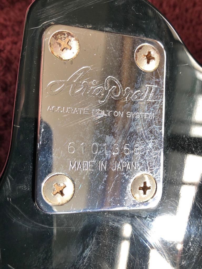 ベース Aria Pro II RSB Series '85 Japan Vintage Aria Pro II RSB Series 1985 Vintage Bass Guitar Japan Rare