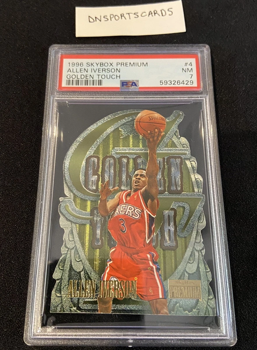 Allen Iverson Professional Sports Authenticator (PSA) Basketball