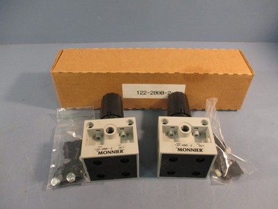 MONNIER 122-2000-2 0-125PSI, Relieving 22 Series 1/4 Air Pressure Regulator