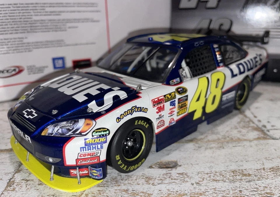 2010 NASCAR #48 Lowe’s Chevrolet Impala Diecast – 1:24 Scale – Jimmie Johnson - Image 3 of 4