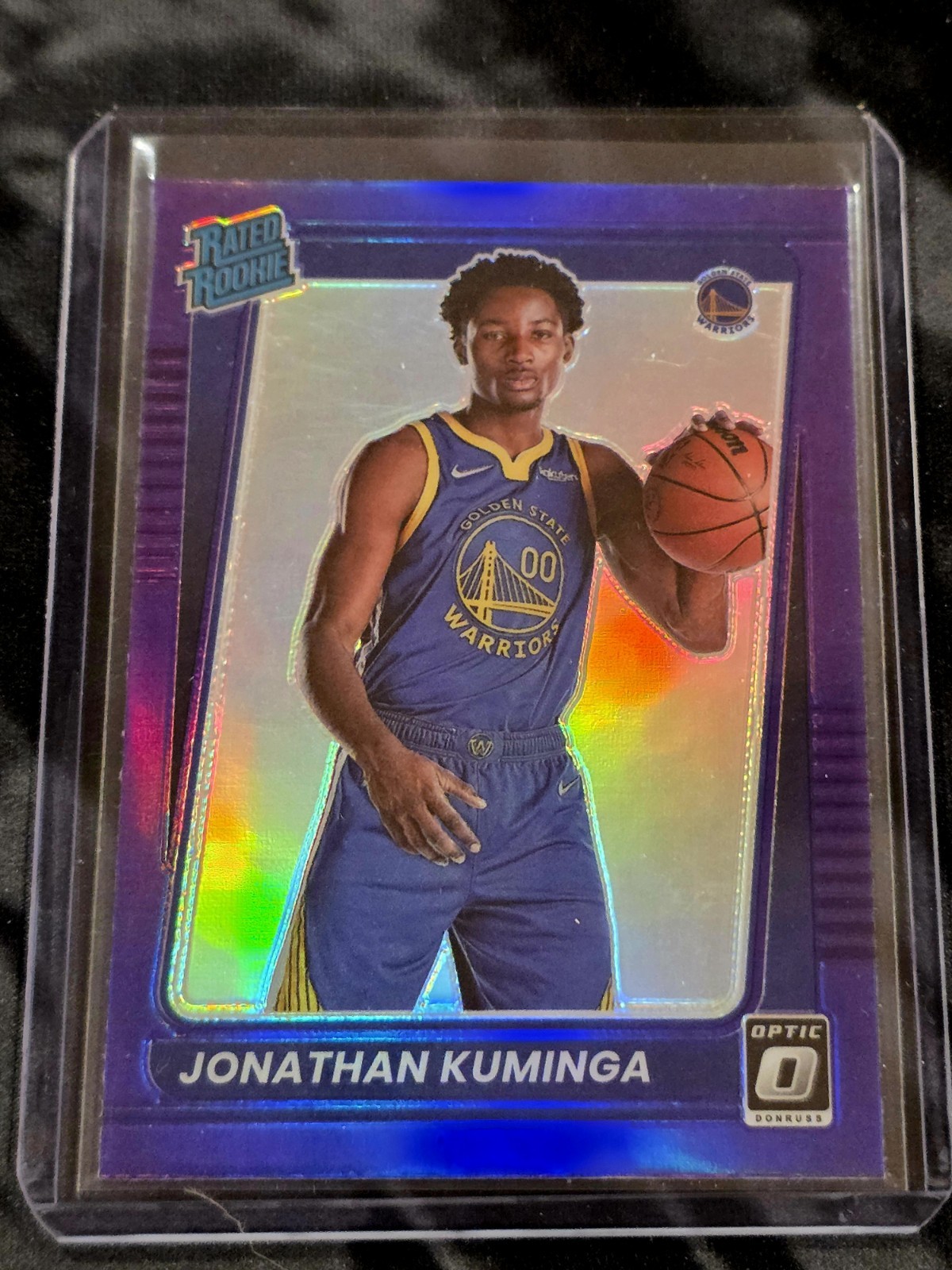 2021-22 Panini Donruss Optic - Rated Rookie Jonathan Kuminga #190 Purple 🔥