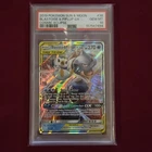 2019 POKEMON SUN & MOON COSMIC ECLIPSE #38 BLASTOISE & PIPLUP GX PSA 10