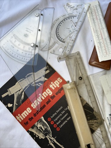 Vintage drafting supplies Lot - Picture 2 of 10