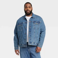 Men's Midwash Denim Trucker Jacket
