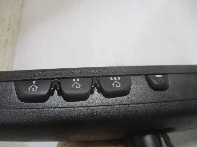 Subaru Forester Legacy Rear View Mirror w/Auto Dim & Homelink OEM LKQ - Image 3 of 4