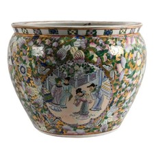 Chinese Porcelain Famille Verte Planter