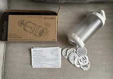 Pampered Chef Cookie Press With Discs Retired