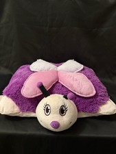 PILLOW PETS 18  BUTTERFLY Retired Pink/Purple 2010 Plush Excellent Condition HTF