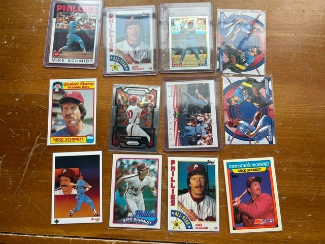 Mike Schmidt 30 Card Lot - Philadelphia Phillies