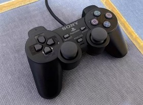 Official Sony PlayStation 2 PS2 Wired Controller Black AUTHENTIC