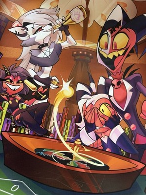 exclusive lvl up expo helluva boss poster