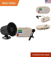 Fun Versatile 46 Sounds Electronic Car Horn With Pa For Trucks Watercraft