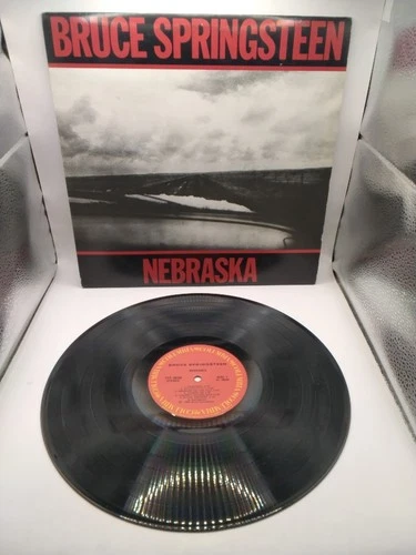 BRUCE SPRINGSTEEN VINYL RECORD LP LOT NEBRASKA, DARKNESS