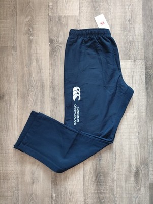 Canterbury Men Cuffed Stadium Track Pants Blue Size 14 L