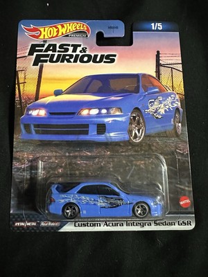 Hot Wheels Premium Fast and Furious Custom Acura Integra Sedan GSR