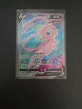 Mew V 250/264 Fusion Strike Full Art Ultra Rare Pokemon Card