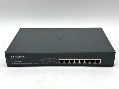 TP-LINK TL-SG1008PE 8-Port Gigabit Desktop Switch-No Charger