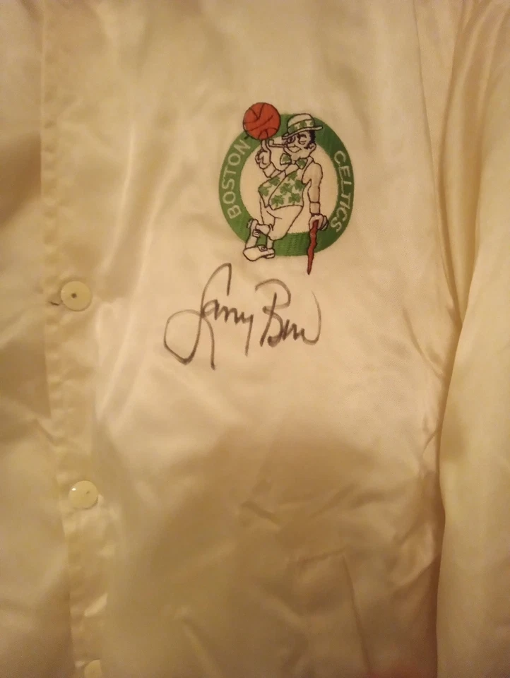Larry Bird Signed Celtics Jacket PSA (3C88508) - Image 2 of 4