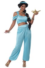 California Costumes Classic Arabian Princess Adult Jade Costume