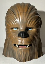 CHEWBACCA Chewy Disney Parks Star Wars 6" Flip Top Hinged Plastic Mug Sipper