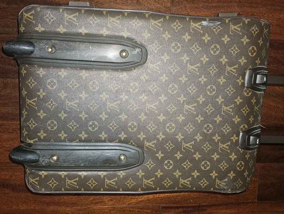 Louis Vuitton Big Luggage Bag - Vintage Brown Leather - Image 4 of 4