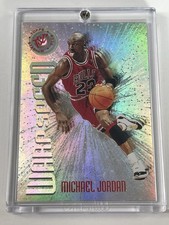 1995-96 Topps Stadium Club Michael Jordan Warp Speed #WS1 Bulls Gorgeous