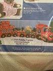 Mary Maxim 7249 Christmas Holiday Express Train Plastic Needlepoint Kit Vintage — photo 3